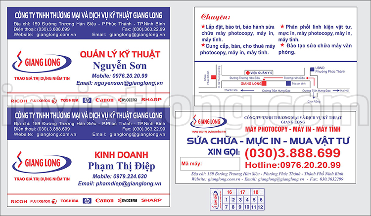 in hóa đơn giá rẻ tại Ninh Bình